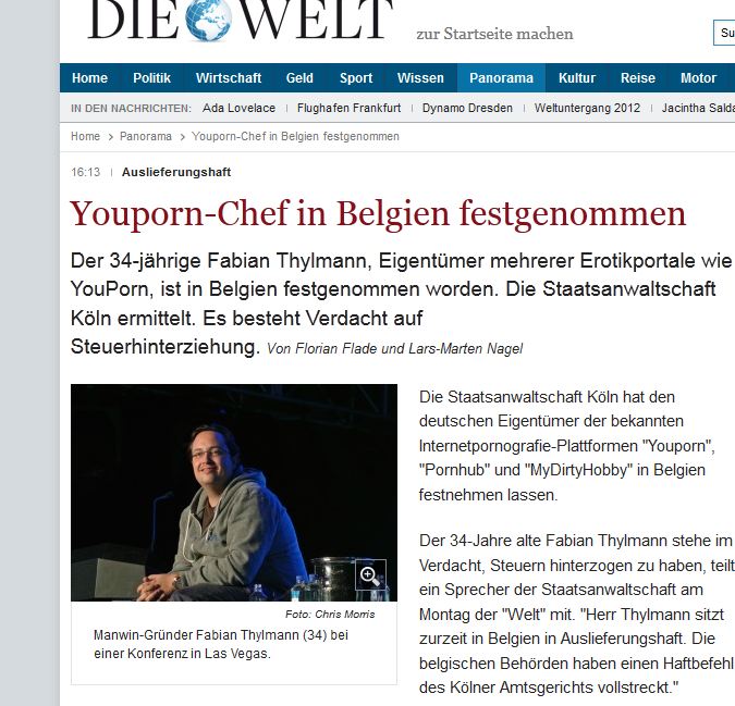 Συνελήφθη ο ιδιοκτήτης του YouPorn