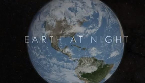 Η γη τη νύχτα από το διάστημα