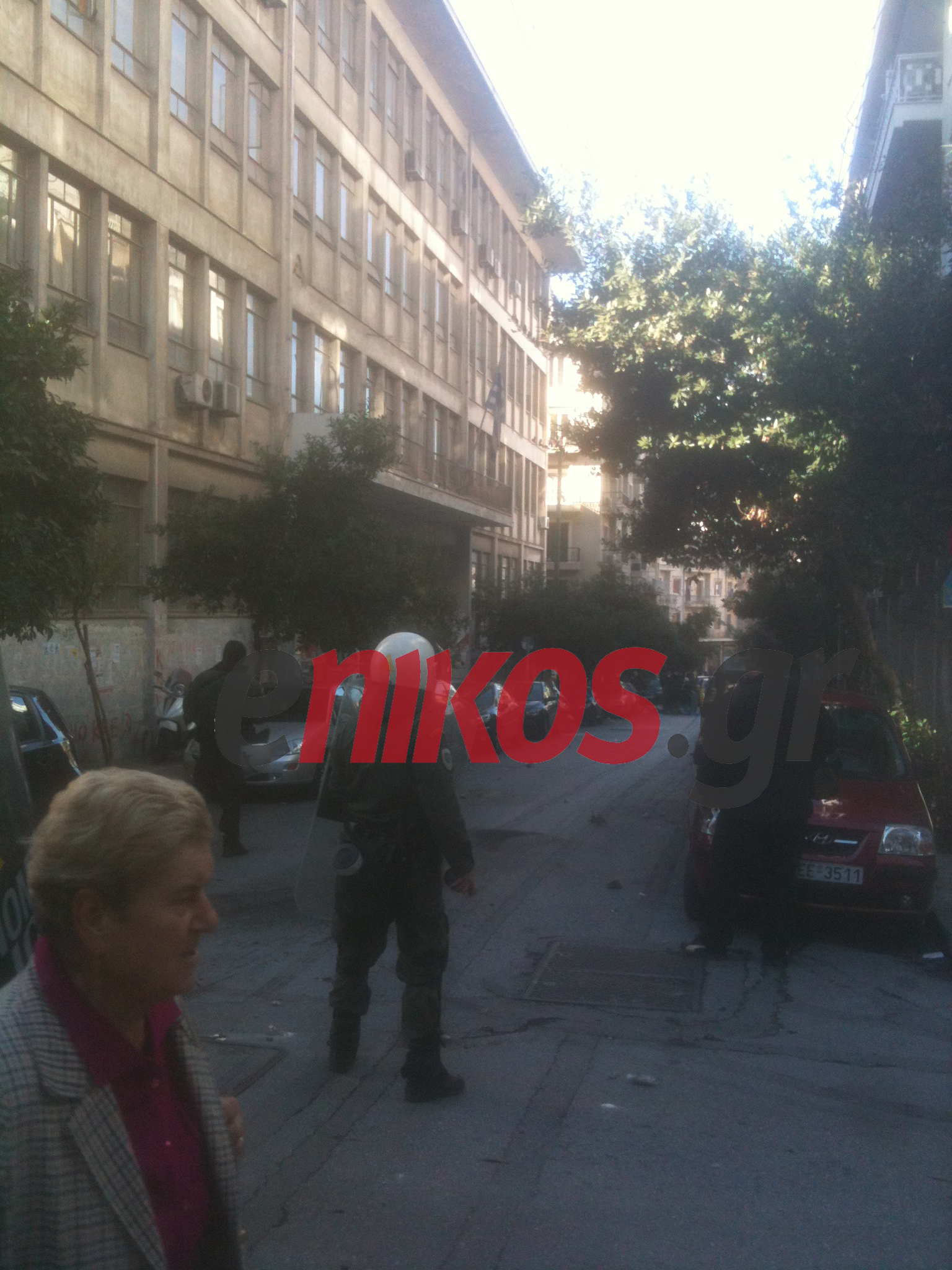 Ένταση και στα Εξάρχεια