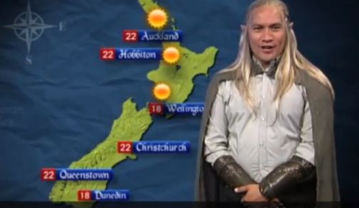 Δελτίο καιρού στη γλώσσα των ξωτικών!