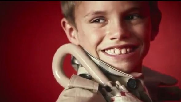 Ο γιος του Μπέκαμ σε ρόλο μοντέλου