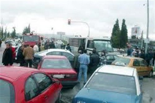 Καραμπόλα 4 ΙΧ στο Ηράκλειο