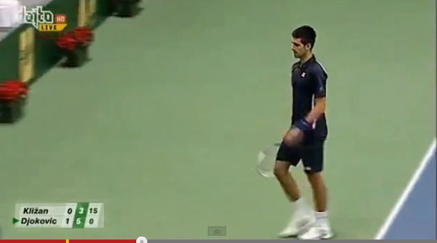 ΒΙΝΤΕΟ:Ο Τζόκοβιτς μιμείται την Σ.Γουίλιαμς