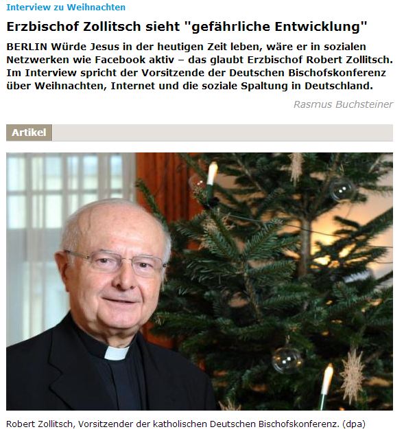 “Ο Ιησούς θα είχε facebook και twitter”