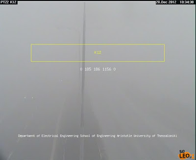 Φωτογραφίες από την ομίχλη στη Θεσσαλονίκη