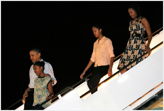 Στη Χαβάη η οικογένεια Ομπάμα