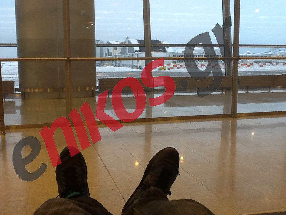 Στο αεροδρόμιο του Ελσίνκι…