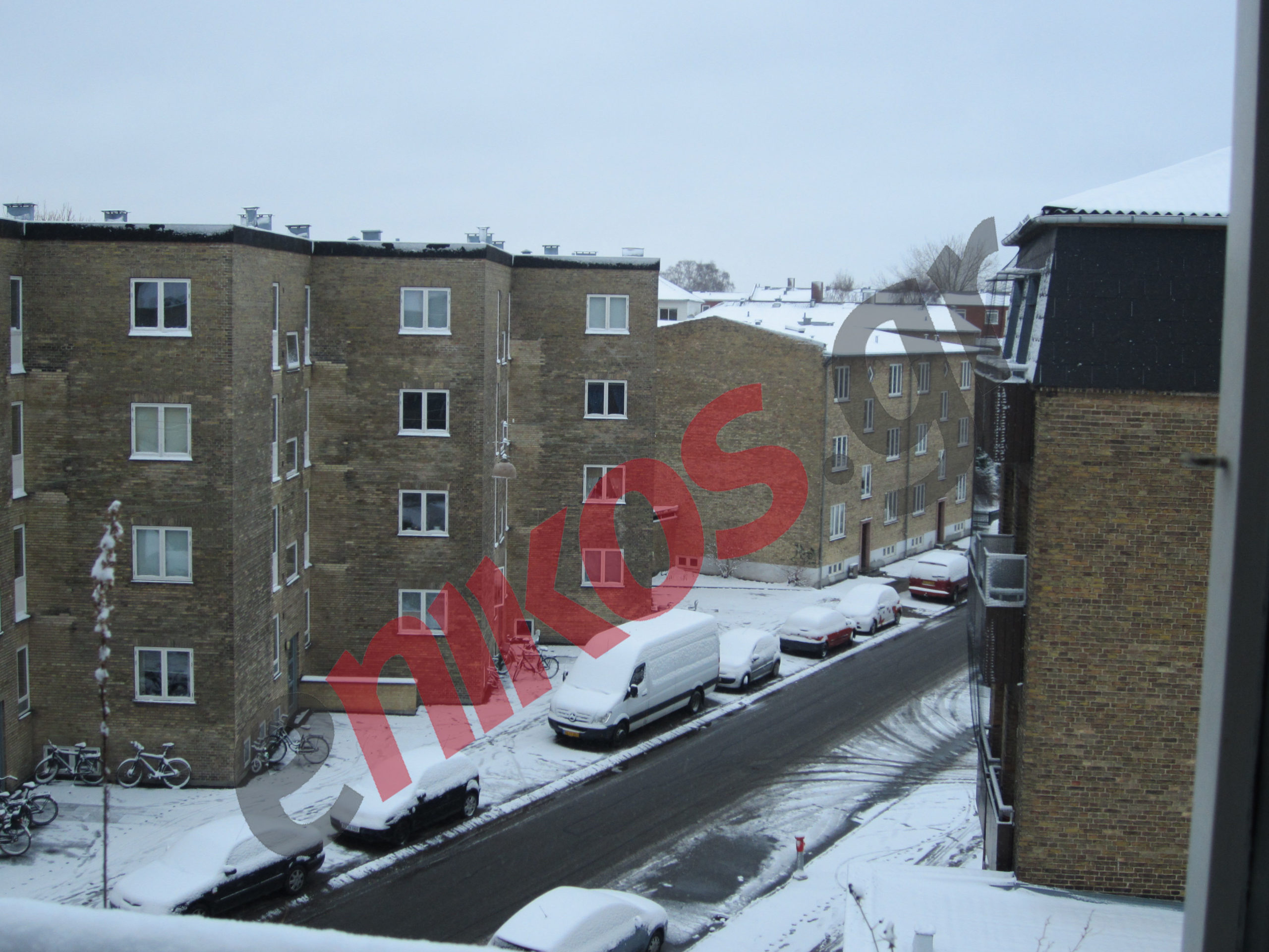 Φωτό-Χιονισμένη η Κοπεγχάγη