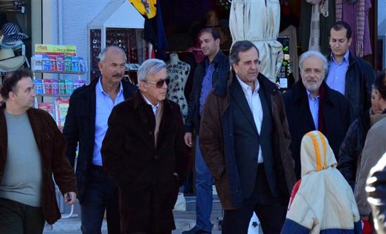 Χριστούγεννα στο Ναύπλιο ο Σαμαράς