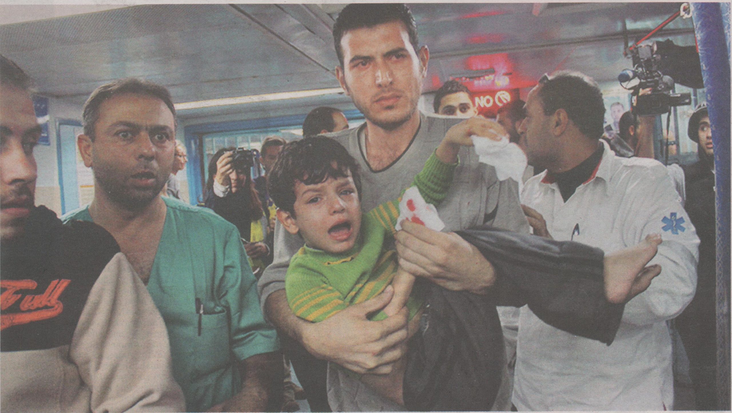 Εικόνες φρίκης από τη Γάζα