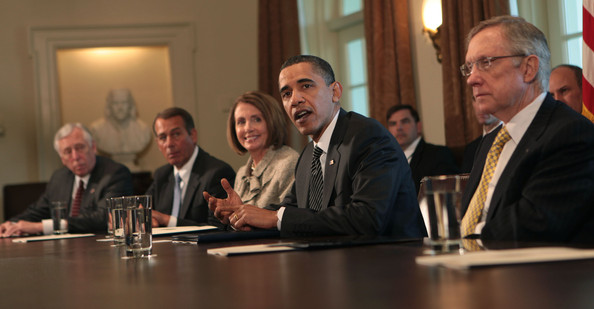 Συνάντηση Ομπάμα με την ηγεσία του Κογκρέσου