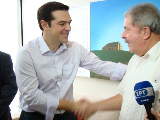 Ο Λούλα μας ευχήθηκε καλή τύχη