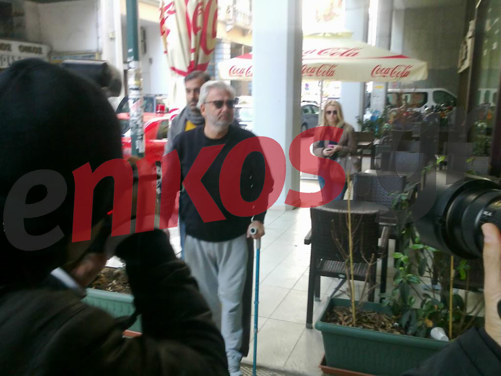 Τώρα-Φωτό:Ο Καρούζος στην εισαγγελία