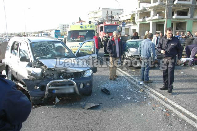 Σοβαρό τροχαίο στη Στυλίδα