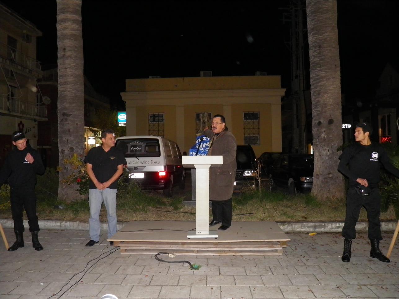 Παππάς:Θα στήσουμε τον ανδριάντα του Μεταξά