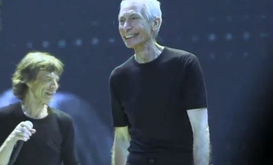 H Gaga μαζί με τους Stones