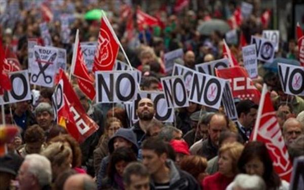 Ισπανία:Στους δρόμους κατά της λιτότητας