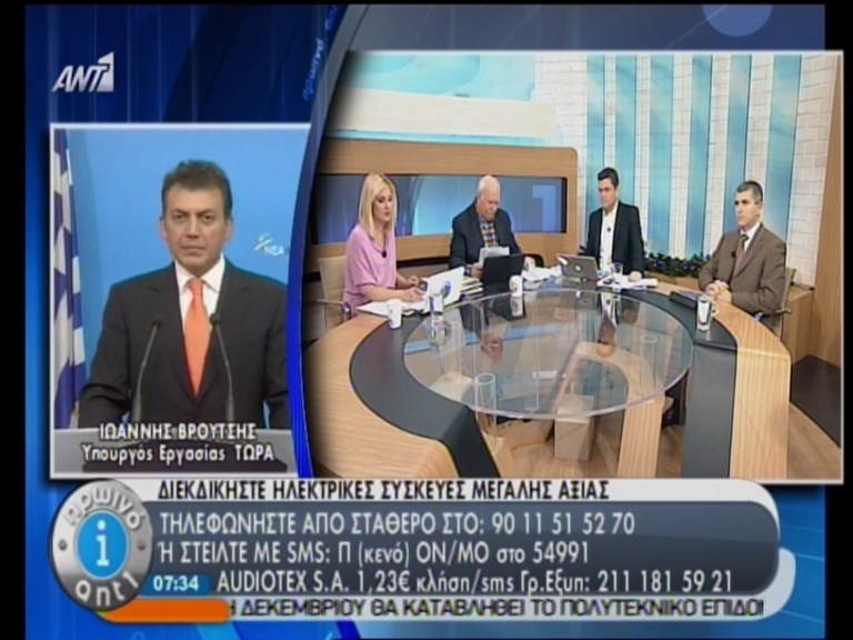 Βρούτσης: Τώρα δίνουμε περισσότερα