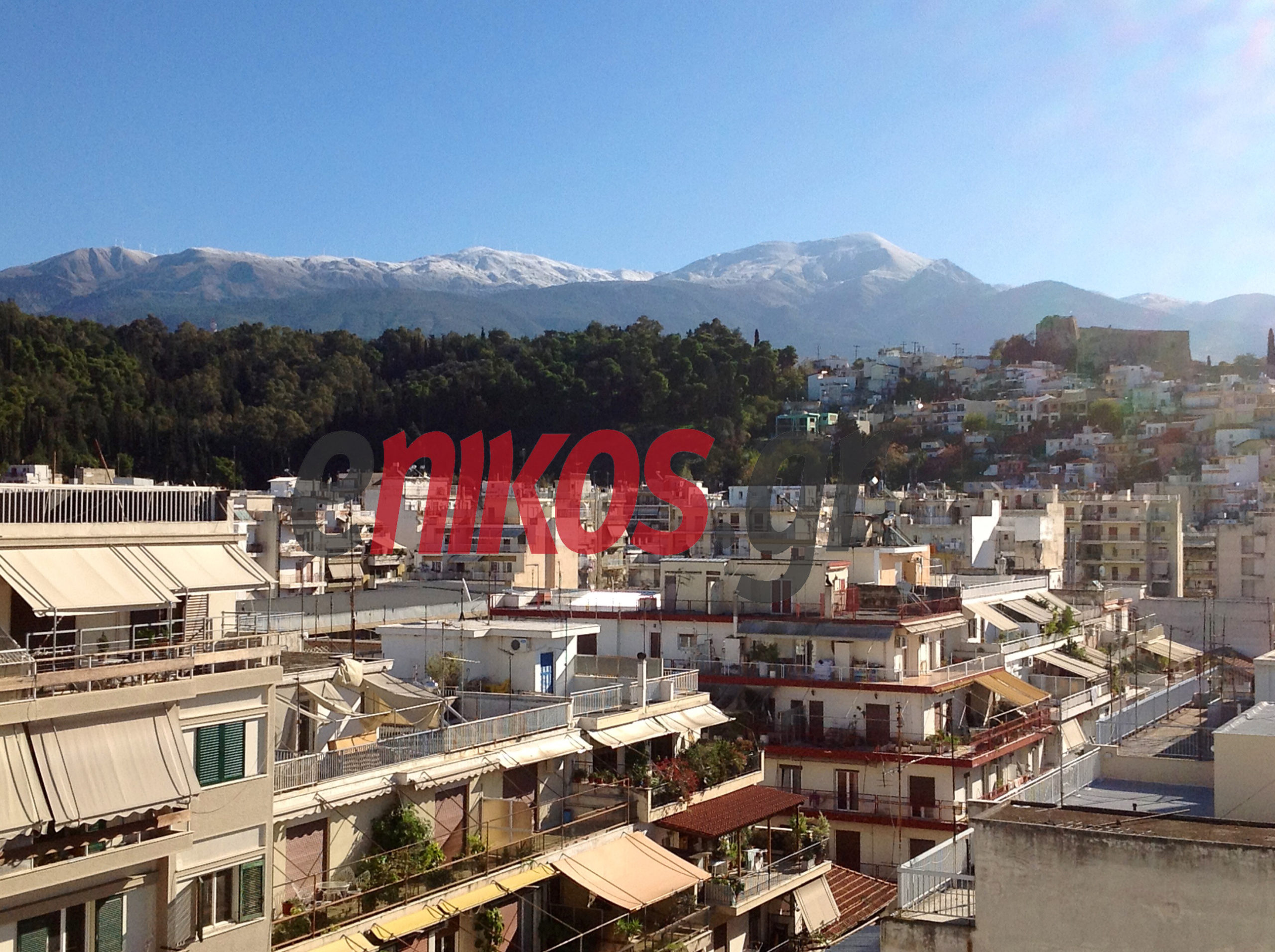 Τα πρώτα χιόνια στην Πάτρα!