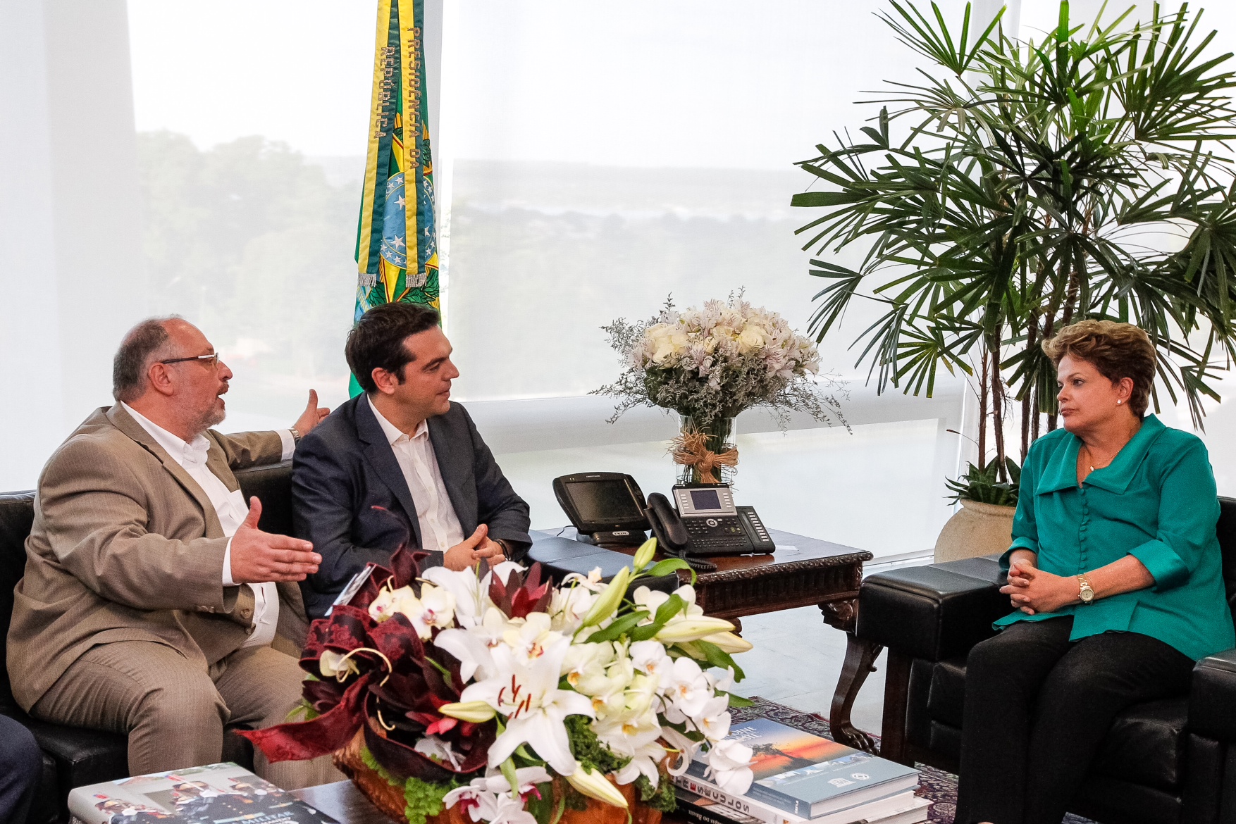 ΦΩΤΟ: Η συνάντηση Τσίπρα – Ρούσεφ