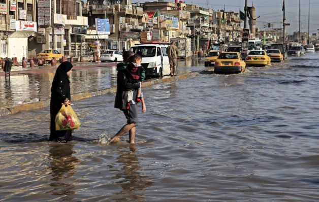 Απίστευτο: Πλημμύρισε η Βαγδάτη