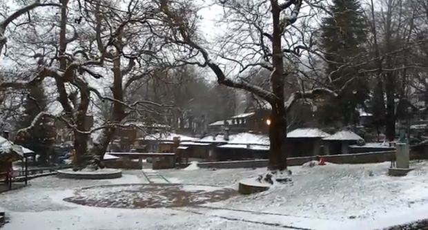 Βίντεο: Στο χιονισμένο Μέτσοβο