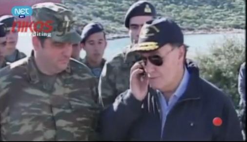 Οι ευχές Σαμαρά στους ακρίτες της Ρώ