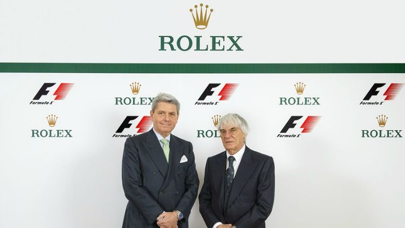 H Formula 1 “φοράει” πλέον Rolex