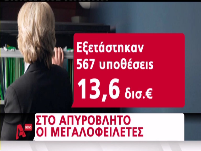 Έκθεση-ακτινογραφία της “φοροδιαφυγής”