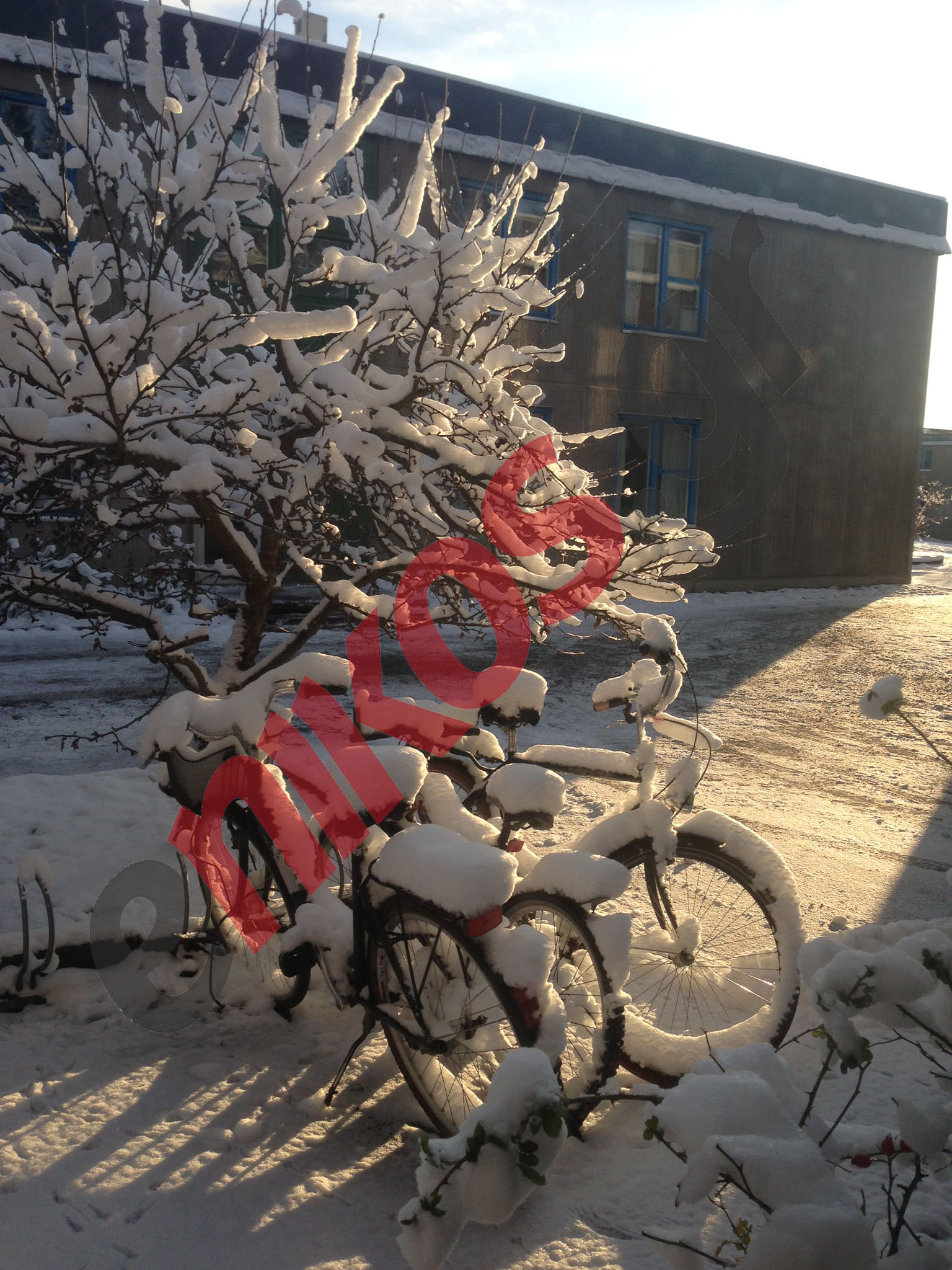 Φωτό-Η χιονισμένη Στοκχόλμη