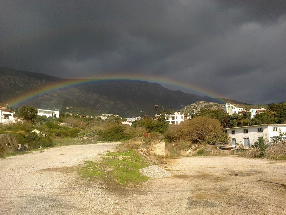 Ουράνιο τόξο στην Ικαρία