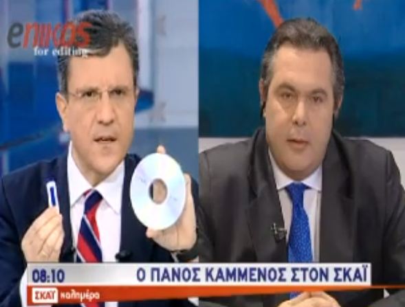 Καμμένος:Ο Παπακωνσταντίνου έπρεπε ήδη να έχει συλληφθεί