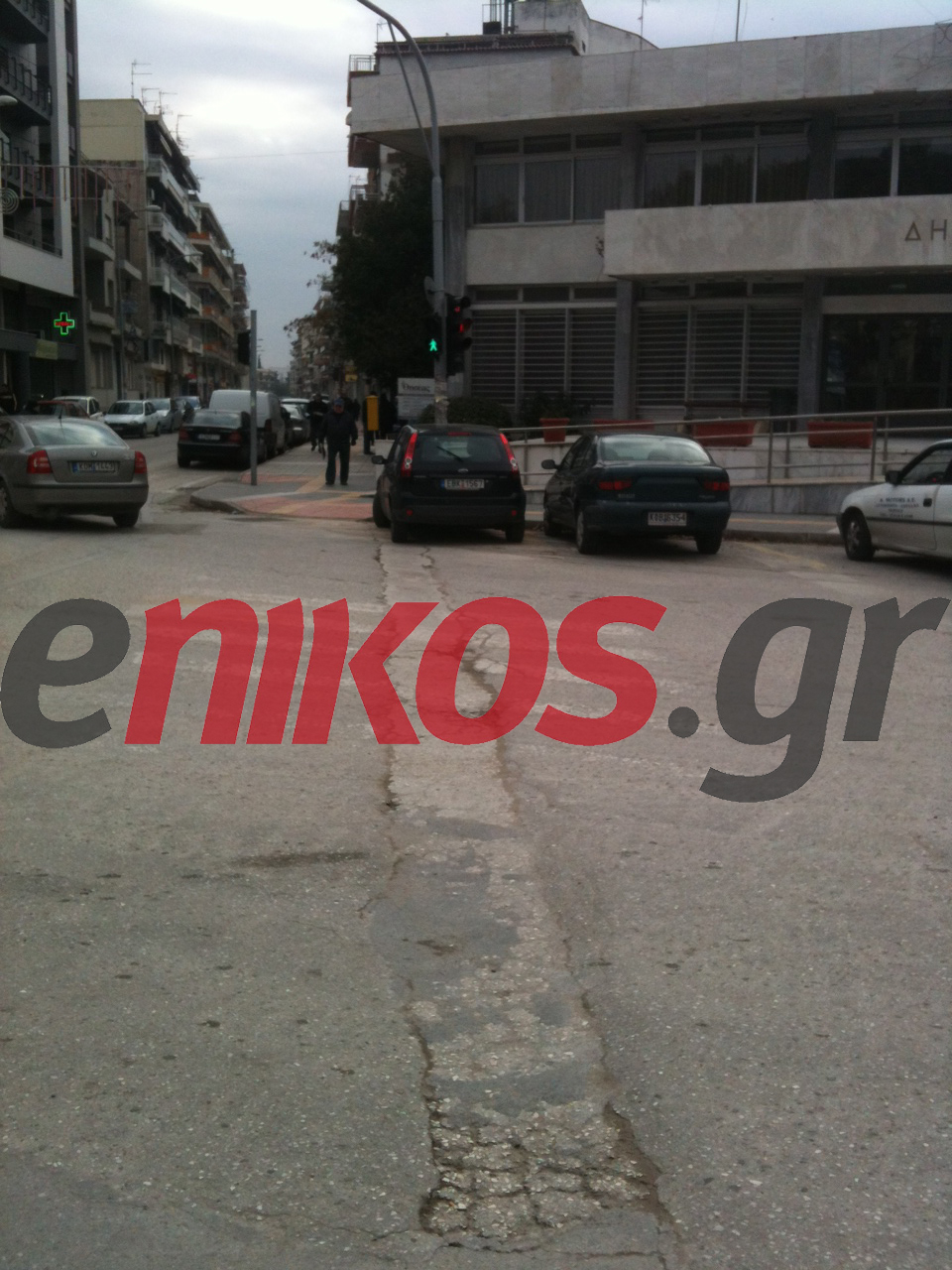 Πάνω στη διάβαση πεζών…