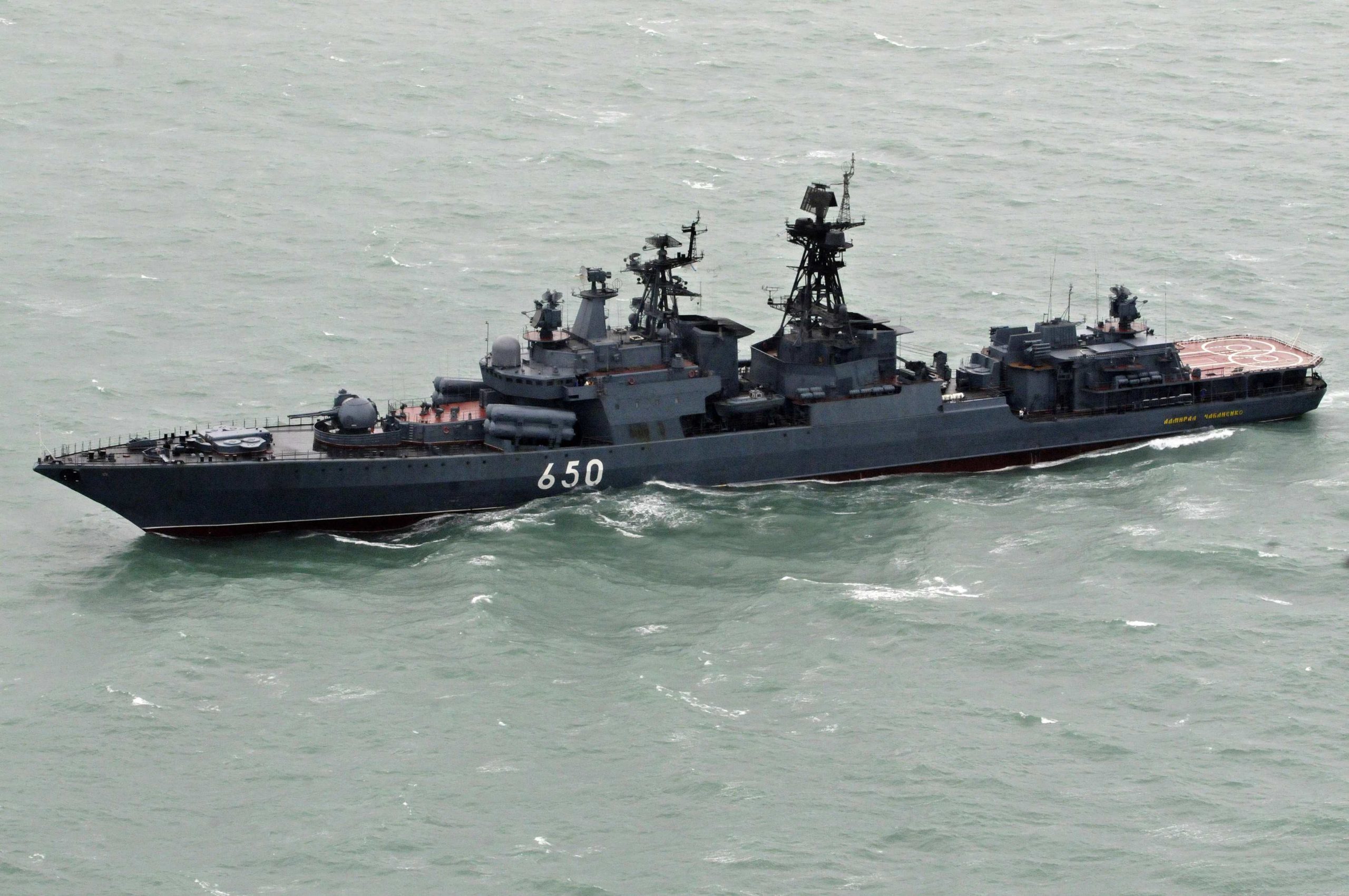 Ρωσικά πολεμικά πλοία στη Συρία