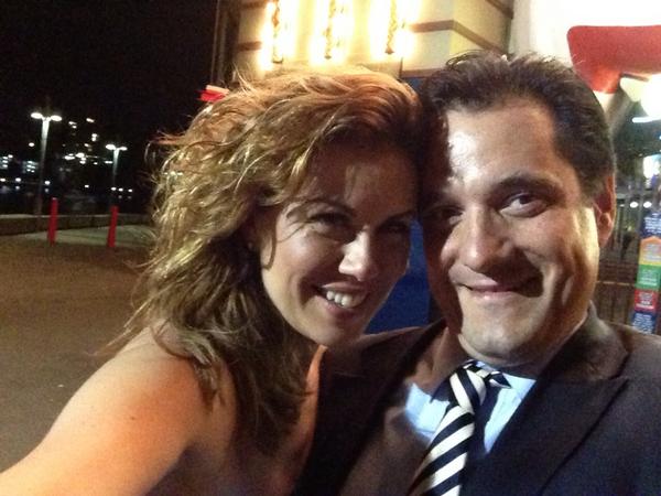 Ο Άδωνις και η Μανωλίδου στο Λούνα Παρκ