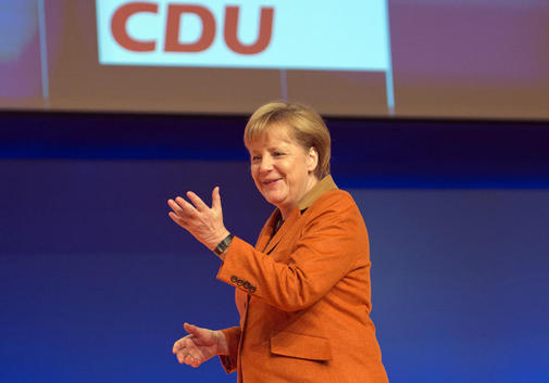 H Mέρκελ με μαγιό