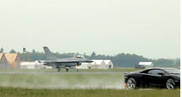 ΒΙΝΤΕΟ:Κόντρα Lamborghini- F16