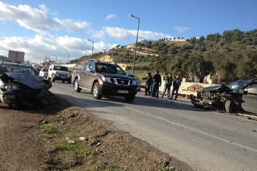 Ατύχημα σε δρόμο καρμανιόλα