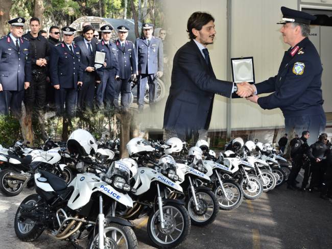 10 μοτοσικλέτες στην ΕΛ.ΑΣ