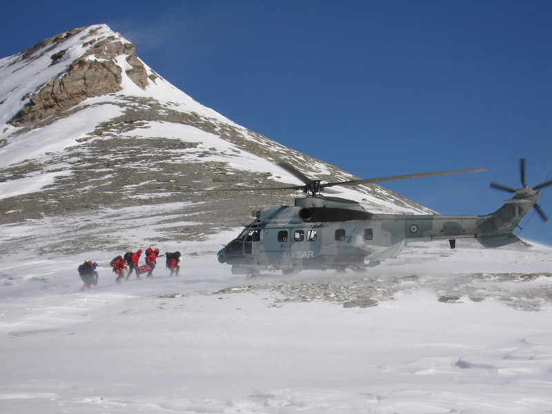 Ανοιχτό το κινητό του ορειβάτη