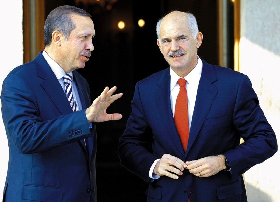 Συνάντηση Ερντογάν-Παπανδρέου