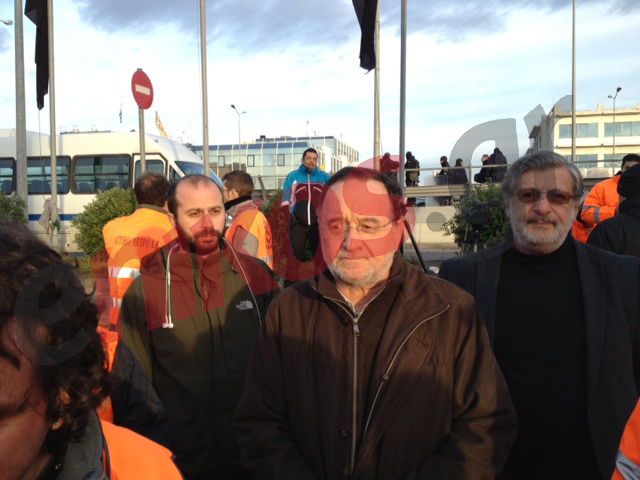 ΦΩΤΟ: Λαφαζάνης, Διαμαντόπουλος στα Σεπόλια