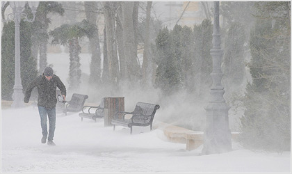 101 νεκροί από το κρύο στην Πολωνία