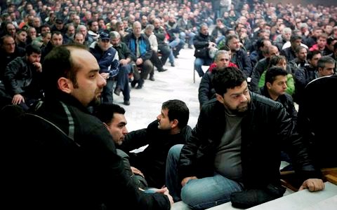 ΦΩΤΟ-λίγο πριν τις κάλπες