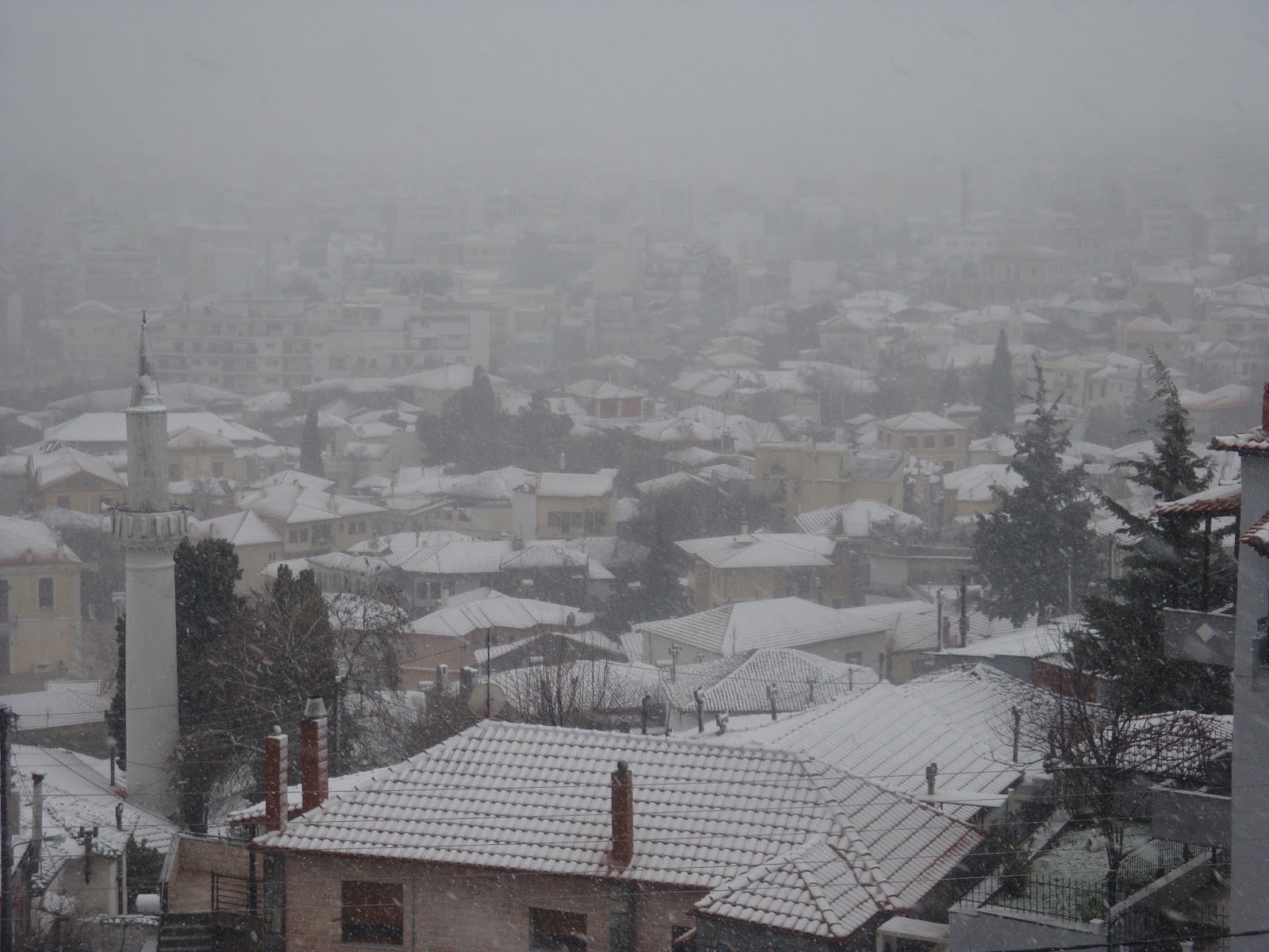 Χιόνια και κρύο στη Β.Ελλάδα