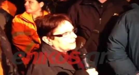 ΒΙΝΤΕΟ- Η Παπαρήγα μιλάει στους απεργούς του ΜΕΤΡΟ