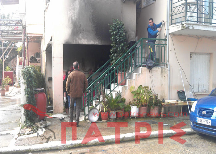 Στις φλόγες τυλίχτηκε παντοπωλείο