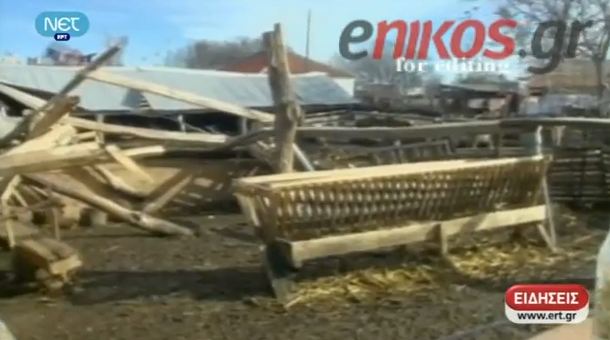 ΒΙΝΤΕΟ-Ανεμοστρόβιλος παρέσυρε τα πάντα