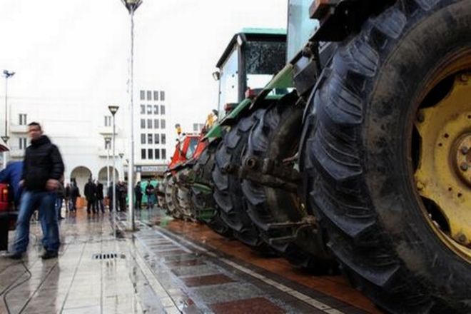 Διαμαρτυρία αγροτών στην Καρδίτσα