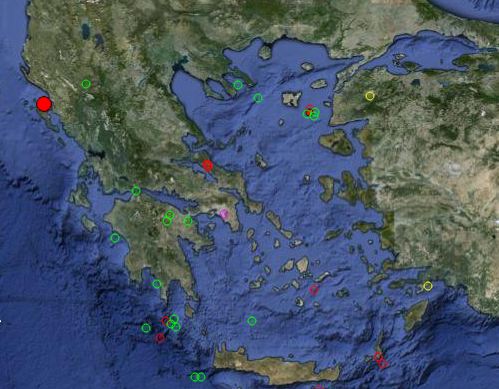 Σεισμός 4,3 Ρίχτερ στην Κέρκυρα